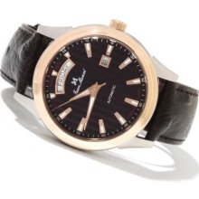 Jean Marcel Men's Astrum Limited Edition Swiss Made Automatic Leather Strap Watch