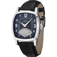 Jean Richard Watches Men's TV Screen Automatic Black Dial Black Genuin