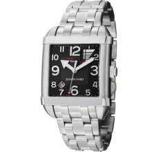 Jean Richard Watches Men's Paramount Square Automatic Grey Dial Stainl