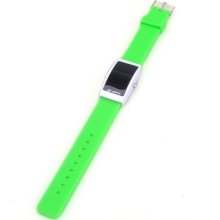 Jelly Silicone Led Watch Digital Sport Mirror Wrist Watch