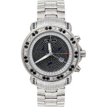 Joe Rodeo Junior 13.25ct Diamond Steel Men's Watch JJU44