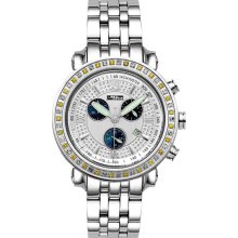 Joe Rodeo Tyler 1 Row 2.50ct Diamond Men's Watch RJTY6
