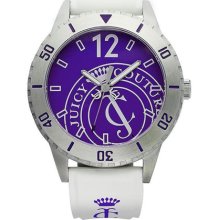 Juicy Couture Taylor White Silicone Ladies Watch