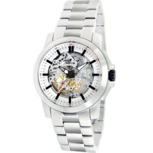 Kenneth Cole Men's Silver Stainless Steel And Silver Dial Quartz Watch