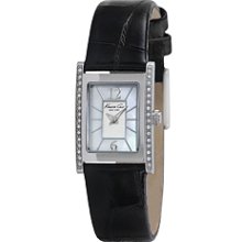 Kenneth Cole New York Leather Collection Silver-Tone Dial Women's Watch #KC2749
