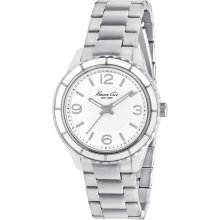 Kenneth Cole York Women Silver Dial Stainless Steel Watch Kc4887
