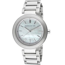 Kenneth Jay Lane Watch 2017 Women's White Mop Dial Stainless Steel