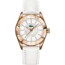 Lacoste Sport Collection Biarritz Rose-gold White Dial Women's watch