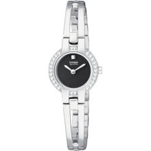 Ladies' Citizen Silhouette Crystal Bangle Watch