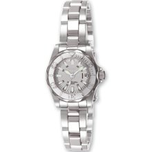 Ladies Invicta Pro Diver Silver-tone Dial Quartz Watch