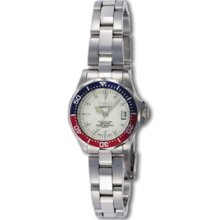 Ladies Invicta Pro Diver Quartz White Dial Watch