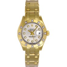 Ladies Rolex Masterpiece/Pearlmaster Watch 80318