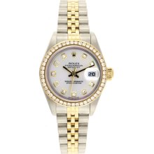 Ladies Rolex Watch Datejust 69173 Steel & Gold 2-Tone