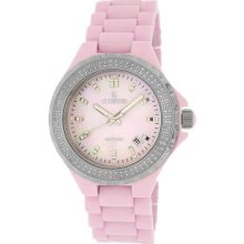 Le Chateau All Ceramic Condezza LC Collection Women's Watch 5862ws_pnk