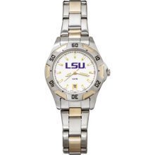 LogoArt College All-Pro Women's Watch Color: Two-Tone, Team: Louisiana State University