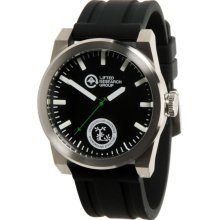 LRG Volt Silver & Black Analog Watch