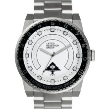 LRG Yacht White, Black, & Silver Analog Watch