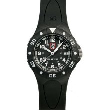 Luminox Black Night View Watch Men's Analog - Black Dial - Polyurethane Strap - L0101