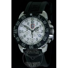 Luminox Us Navy Seal wrist watches: Evo Seal Silver Speckle Dial a.318