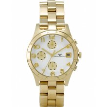 Marc by Marc Jacobs Watches Henry Gold Chronograph Watch MBM3039 OS (US)