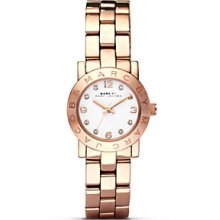 MARC BY MARC JACOBS Mini Amy Rose Gold Watch, 26mm