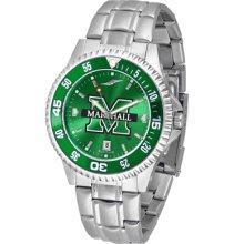 Marshall Thundering Herd Competitor AnoChrome Steel Band Watch