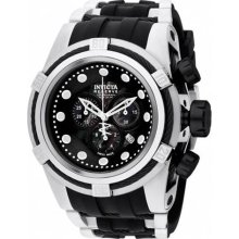 Men Invicta 827 Reserve Stainless Steel Case and Bracelet Black