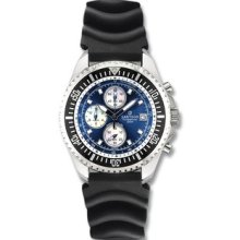 Men Sartego SPC43-R Diver Quartz Blue Dial Mother Of Pearl