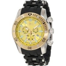Men's 10253 Sea Spider Chronograph Yellow Dial