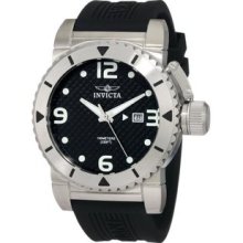Men's 1431 Sea Hunter Black Dial Rubber
