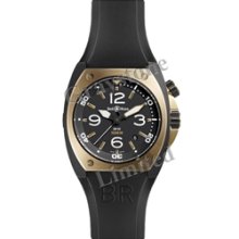 Men's Bell & Ross Instrument BR02 Rose Gold Automatic Watch - RGCaAR