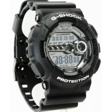 Men's Black Plastic Resin Case and Bracelet G-Shock Digital Dial