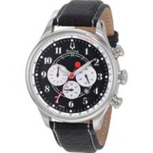 Men's Bulova Adventurer Chronograph Watch with Black Dial (Model: 96B150) bulova