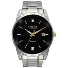Men's Caravelle by Bulova Two-Toned Stainless Steel Watch with
