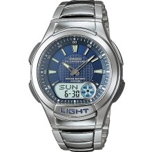 Men's casio ana-digital 30 databank watch aq180wd-2av