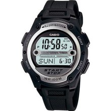 Men's casio casual sport digital alarm stopwatch watch w756-1av