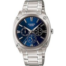 Men's casio multifunction day-date steel watch mtp1309d-2av