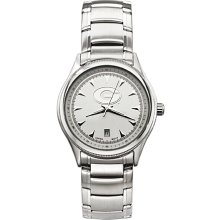 Mens Classic University Of Georgia Watch With Stainless Steel Bracelet