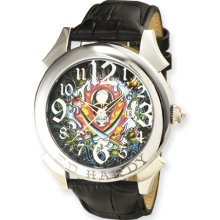 Mens Ed Hardy Revolution Black Watch