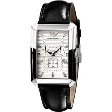 Men's Emporio Armani Chronograph Rectangular Watch Ar0472