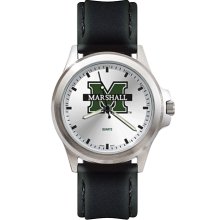 Mens Fantom Marshall University Thundering Herd Watch With Leather Strap