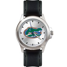 Mens Fantom University Of Florida Gators Watch With Leather Strap