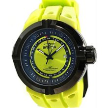 Men's I Force Contender Stainless Steel Case Green Dial Green Rubber S