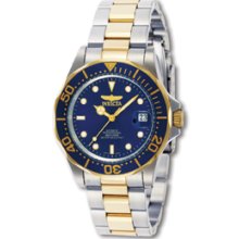 Mens Invicta Pro Diver Automatic Blue Dial Watch