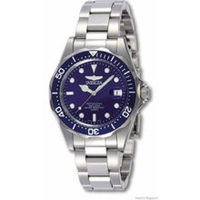 Men's Invicta Pro Diver Quartz Blue Dial Watch