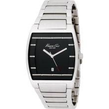 Mens Kenneth Cole New York Steel Date Watch KC3866