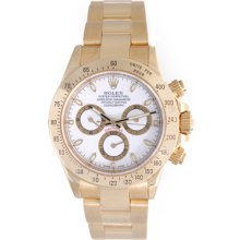 Men's Rolex Cosmograph Daytona Watch 116528 White Dial