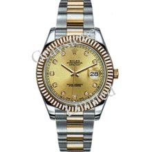 Men's Rolex Oyster Perpetual Datejust II Watch - 116333_ChamDDO