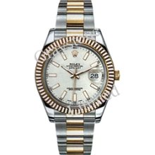Men's Rolex Oyster Perpetual Datejust II Watch - 116333_WhtIO