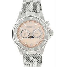 Men's Sea Wizard Stainless Steel Case and Mesh Bracelet Rose Gold Tone